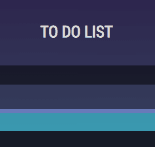 PrintScreen do TO-DO List